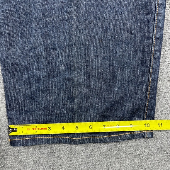 Vintage Marithe Francois Girbaud Dark Wash Straight Jeans Mens 40x36.5 0985 - Picture 10 of 11